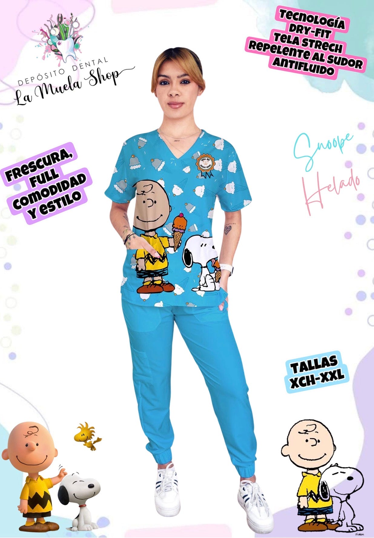 Snoopy Helado